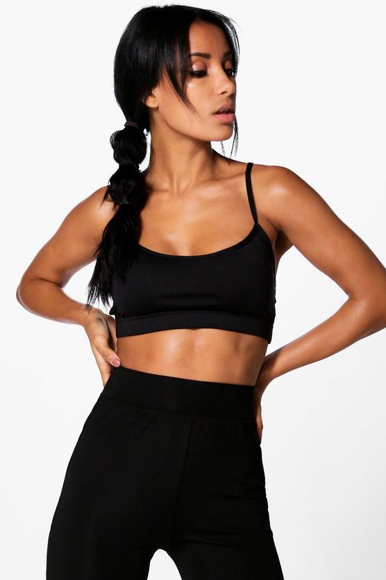 Frankie Fit Performance Cross Strap Sports Bra